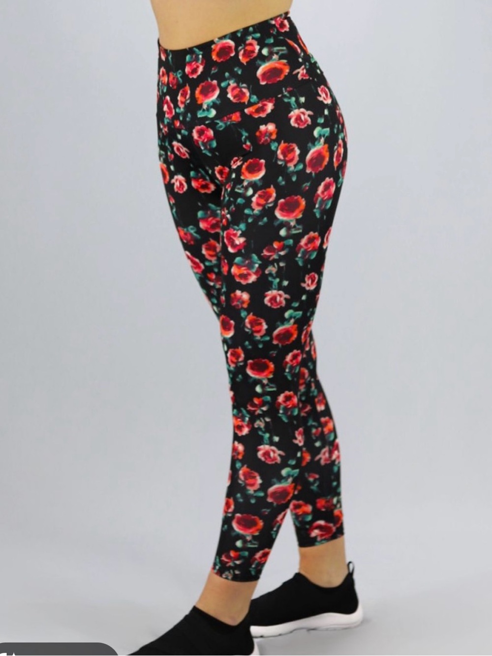 Onzie Floral High-Waist Leggings - Floral